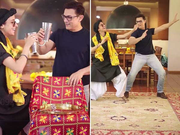 Aamir Khan shakes a leg with an influencer and the video has gone viral in no time