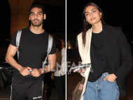 Athiya Shetty and Ahan Shetty were spotted catching their next flight