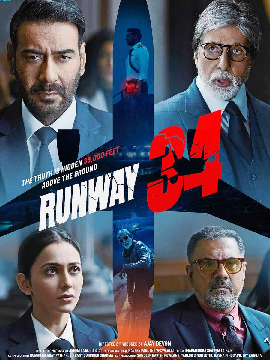 Ajay Devgn upcoming movie Runway 34.