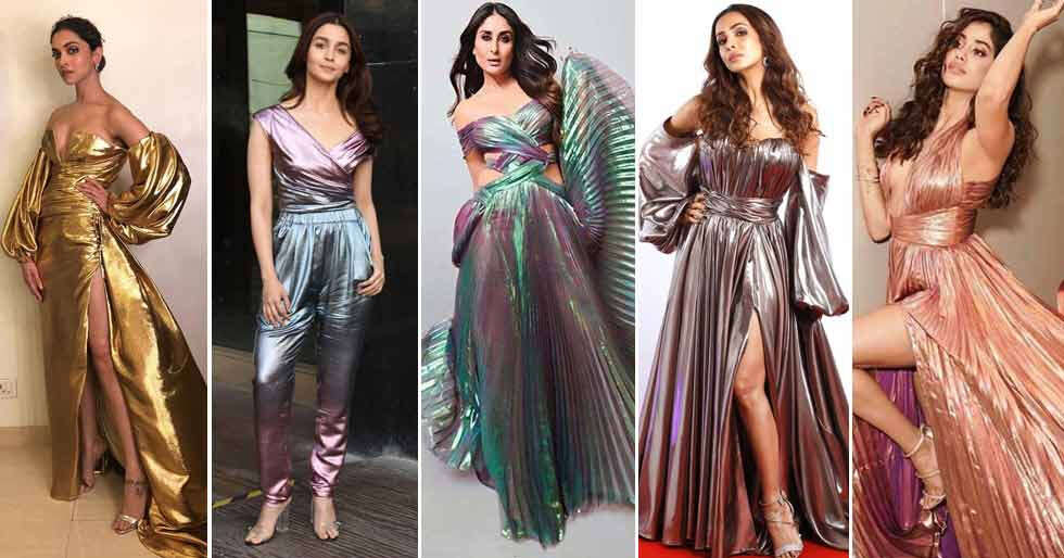 B-Town Ladies Express Their Love For Metallic Outfits | Filmfare.com