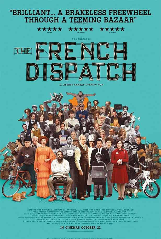Best Comedy Movies Hollywood : The French Dispatch.