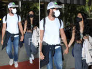 Hrithik Roshan clicked at the airport with Saba Azad