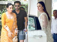 Ranbir – Alia Wedding: Karisma Kapoor, Kareena Kapoor Khan, and Armaan Jain snapped at Vastu