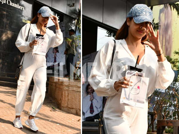 Love athleisure? Malaika Arora's silver Gucci track pants are just want you  need for parties