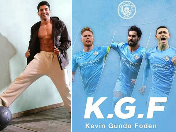 Manchester City's 'Our own KGF' post goes viral, Farhan Akhtar reacts