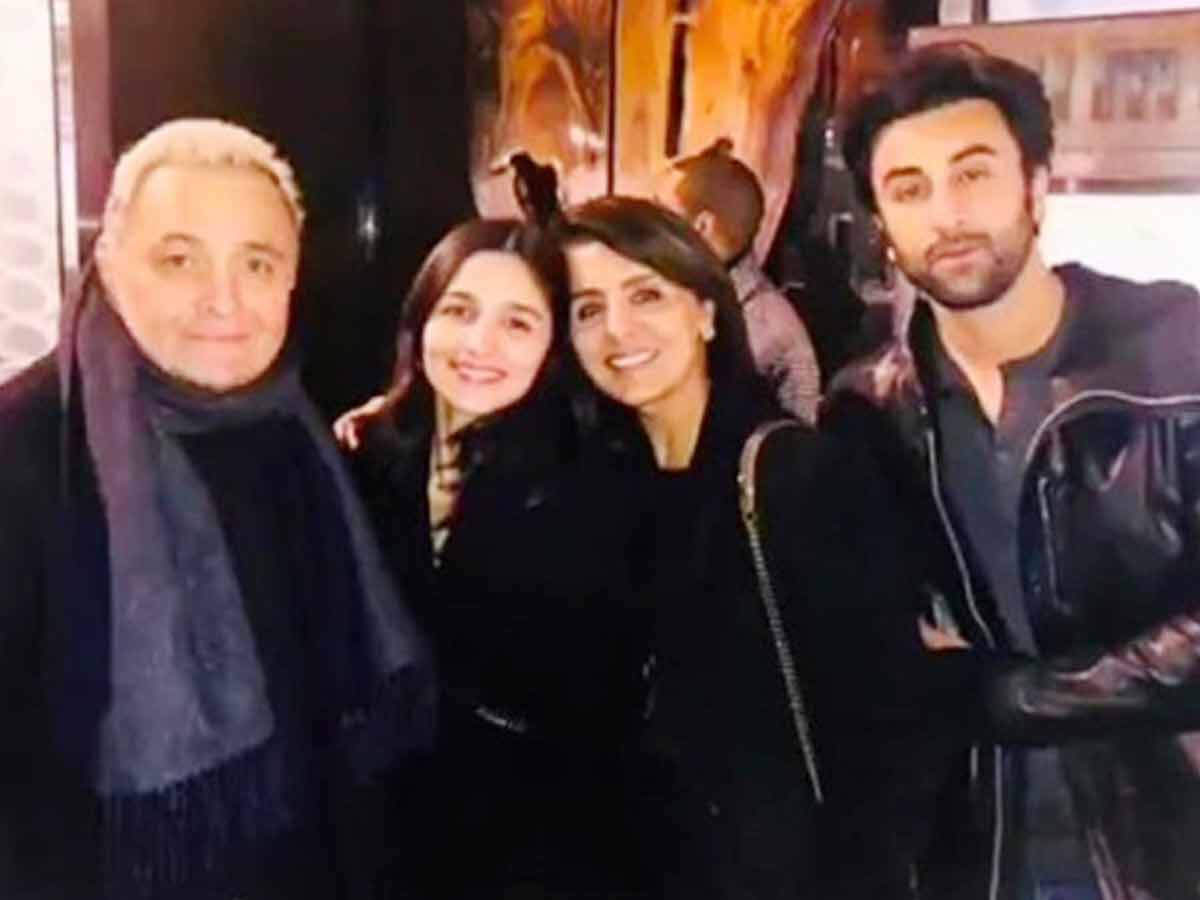 Ranbir - Alia Wedding: Neetu Kapoor Puts Up A Post Saying Rishi Kapoor 