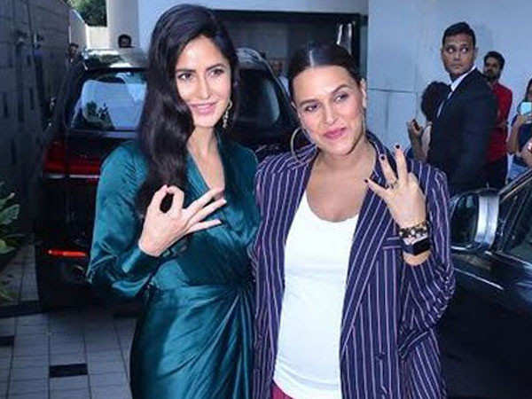 Katrina Kaif is all heart at seeing Neha Dhupia practice yoga with her son