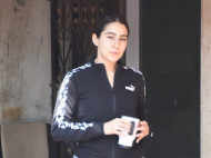 Sara Ali Khan snapped wearing black athleisure at her Pilates gym