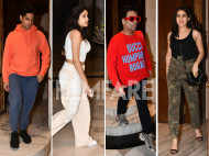 Karan Johar, Janhvi Kapoor and others clicked at Manish Malhotra's house last night