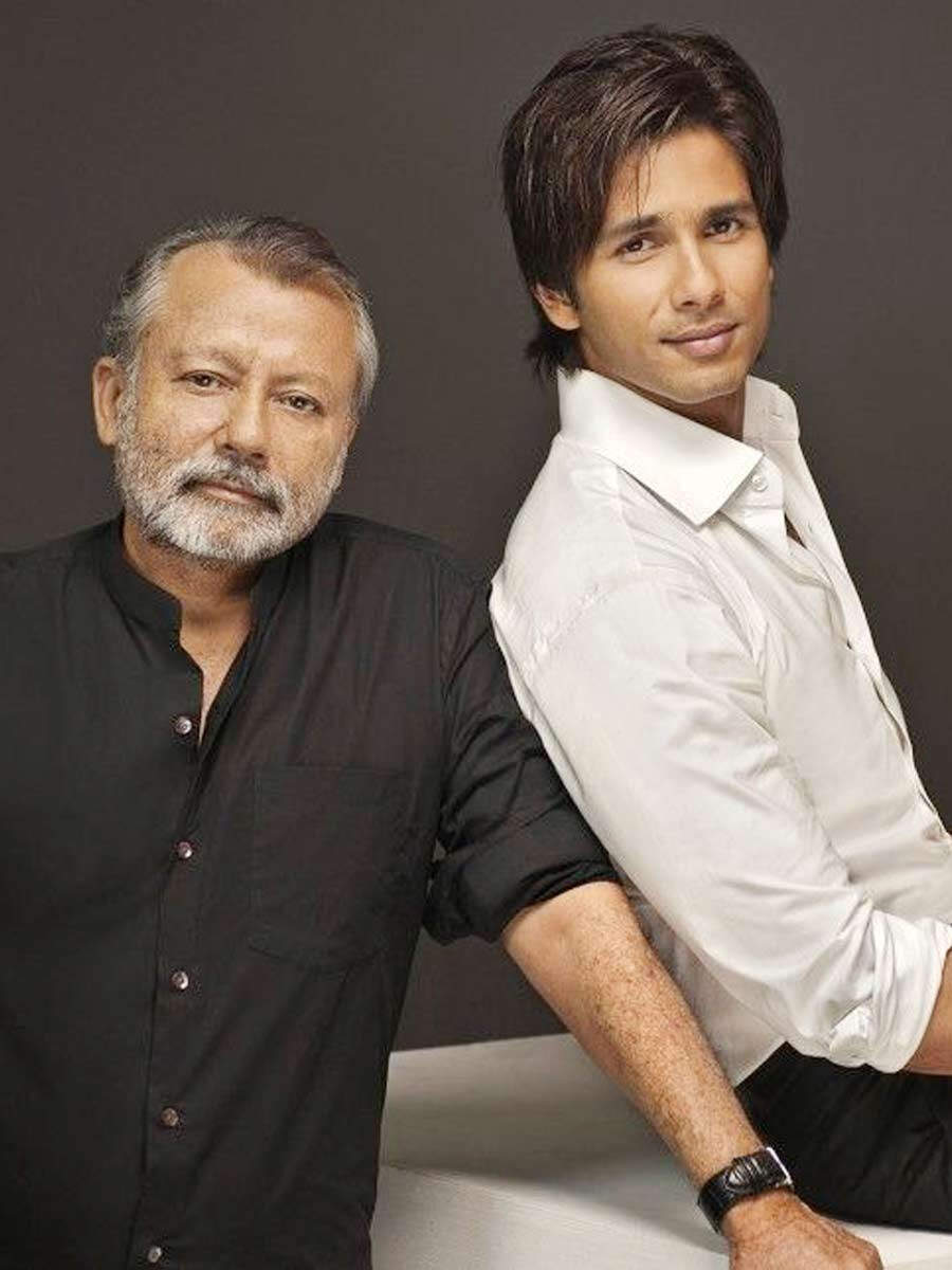 Shahid Kapoor Pankaj Kapur