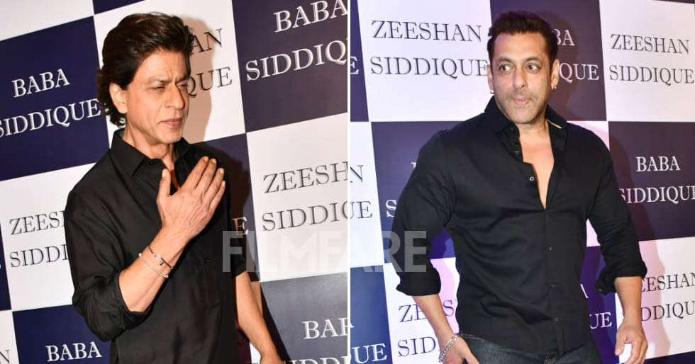Shah Rukh Khan and Salman Khan steal the show at Baba Siddique’s Iftaar party