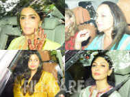 Ranbir-Alia wedding:Soni Razdan, Shaheen Bhatt, Neetu Kapoor, Riddhima Kapoor Sahni clicked at Vastu