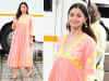 Alia Bhatt Picks An Indianwear Look As She Gets Papped At The Kalina Airport