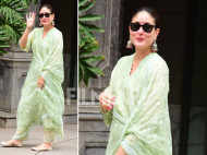 Kareena Kapoor Khan Clicked In An Elegant Ethnic Suit In The City Today