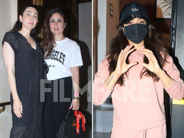 Kareena Kapoor Khan, Karisma Kapoor and Rashmika Mandanna get clicked ...