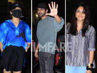 Rashmika Mandanna, Kartik Aaryan, and Others Were Clicked In The City Last Evening