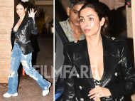 Malaika Arora Rocks A Leather Jacket As She Gets Clicked In The City
