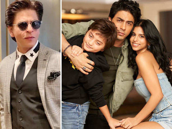 Shah Rukh Khan asking Aryan to send him pics with Suhana and AbRam has left netizens in splits