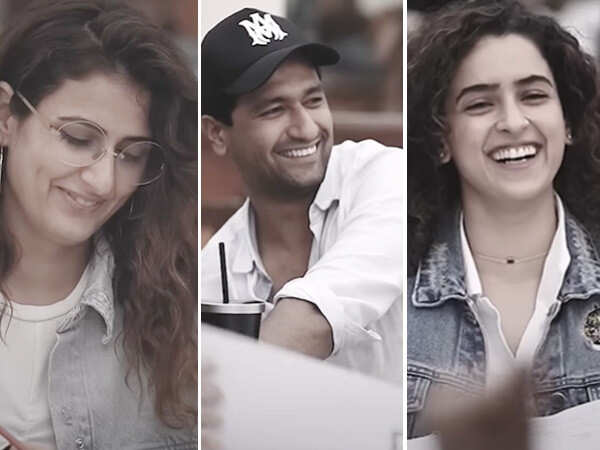 Vicky Kaushal, Sanya Malhotra and Fatima Sana Shaikh begin filming for Sam Bahadur. Watch