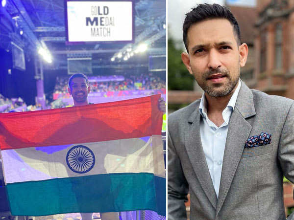 Here Are The Inside Pictures Of Vikrant Massey Cheering For Team India At Commonwealth Games 2022