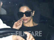 Deepika Padukone was seen in an off-duty look at the airport late last night