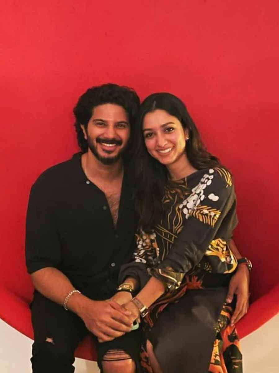 Pictures: Dulquer Salmaan celebrates wife Amal Sufiya's birthday by sharing  some romantic memories