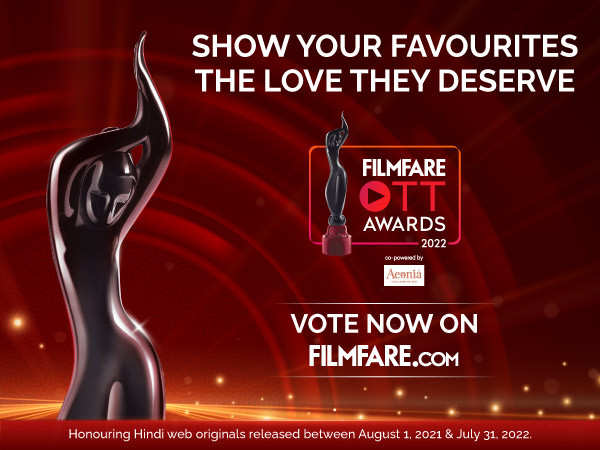 Voting begins for Filmfare OTT Awards 2022