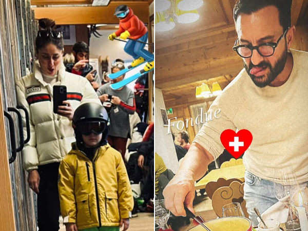 Kareena Kapoor Khan's New Year celebrations with family is all about fondue and skiing in Gstaad