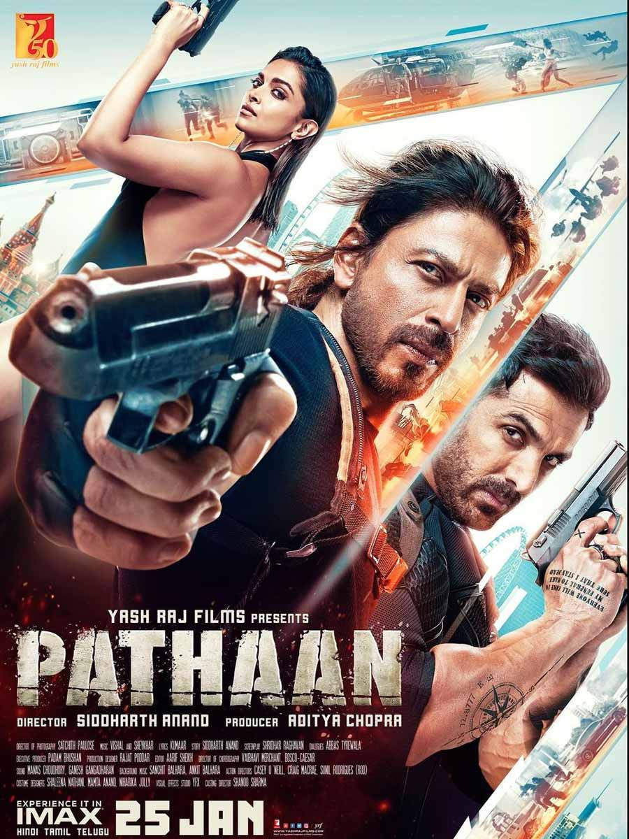 Shah Rukh Khan shares new poster of Pathaan and leaves fans ...