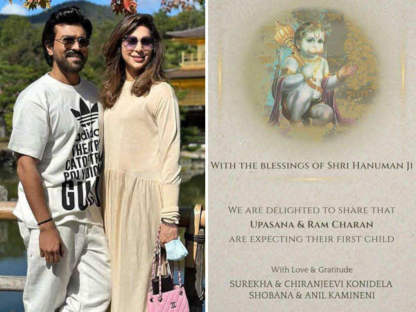 Ram Charan, Upasana are expecting their first child, Chiranjeevi Confirms Pregnancy News