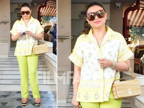 Rani Mukerji looks radiant as she gets snapped in the city. See pics: