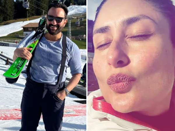 Kareena Kapoor, Saif Ali Khan fly to Switzerland for New Year's celebration