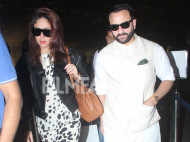 Saif Ali Khan and Kareena Kapoor arrive in style at the airport. See pics: