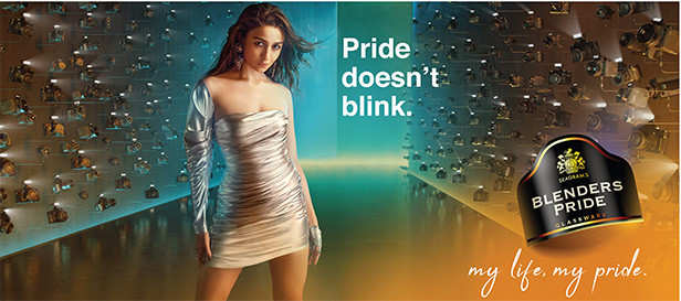 Alia Bhatt Blenders pride ad.