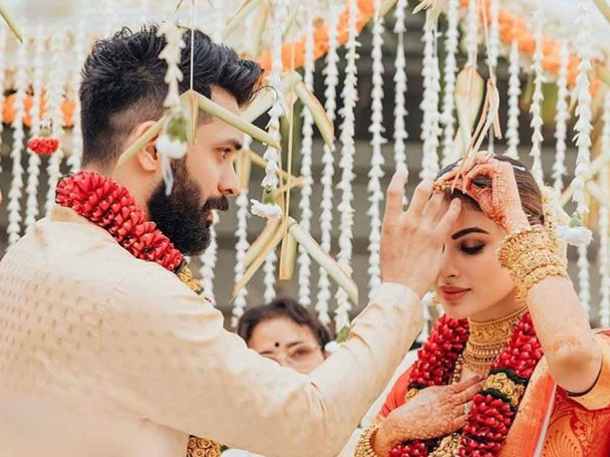 Mouni Roy shares footage from post-wedding rituals with husband Suraj