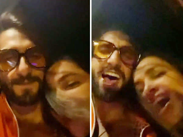 Ranveer Singh and Deepika Padukone groove to Beqaboo song in their car