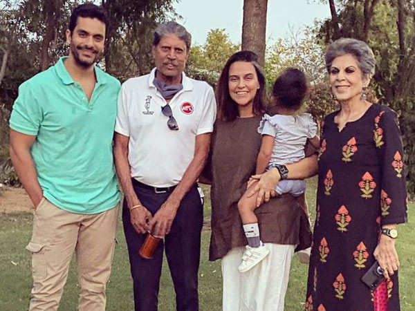 Neha Dhupia wishes Kapil Dev on the former cricketer's 63rd birthday