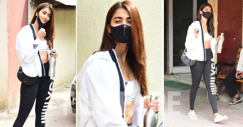 Photos: Pooja Hegde snapped outside her gym
