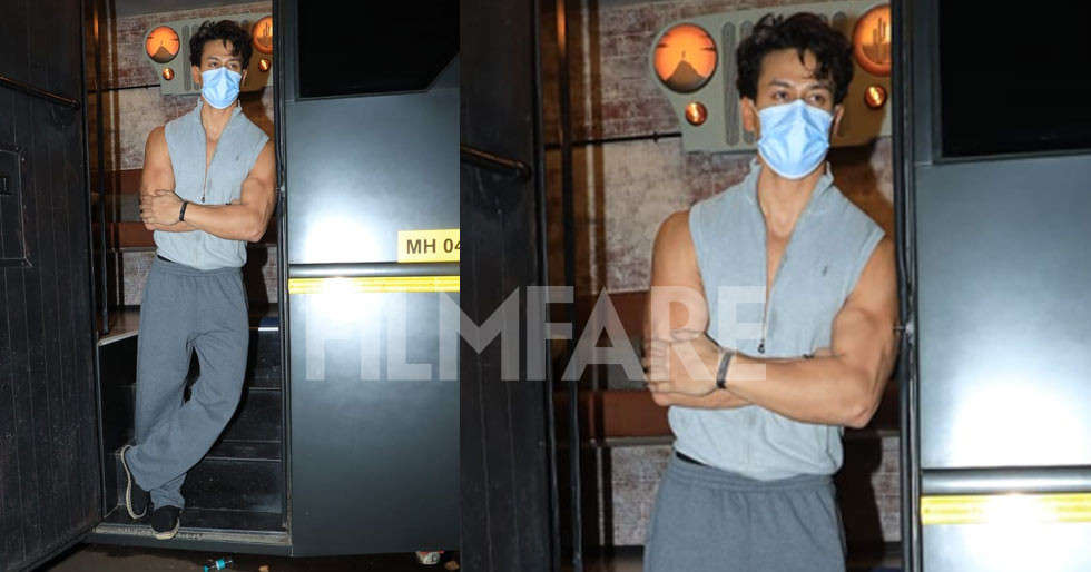Tiger Shroff was photographed in Mumbai – see pictures
