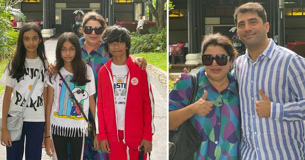 Farah Khan Celebrates 30 Years In The Industry With A Family Vacation 