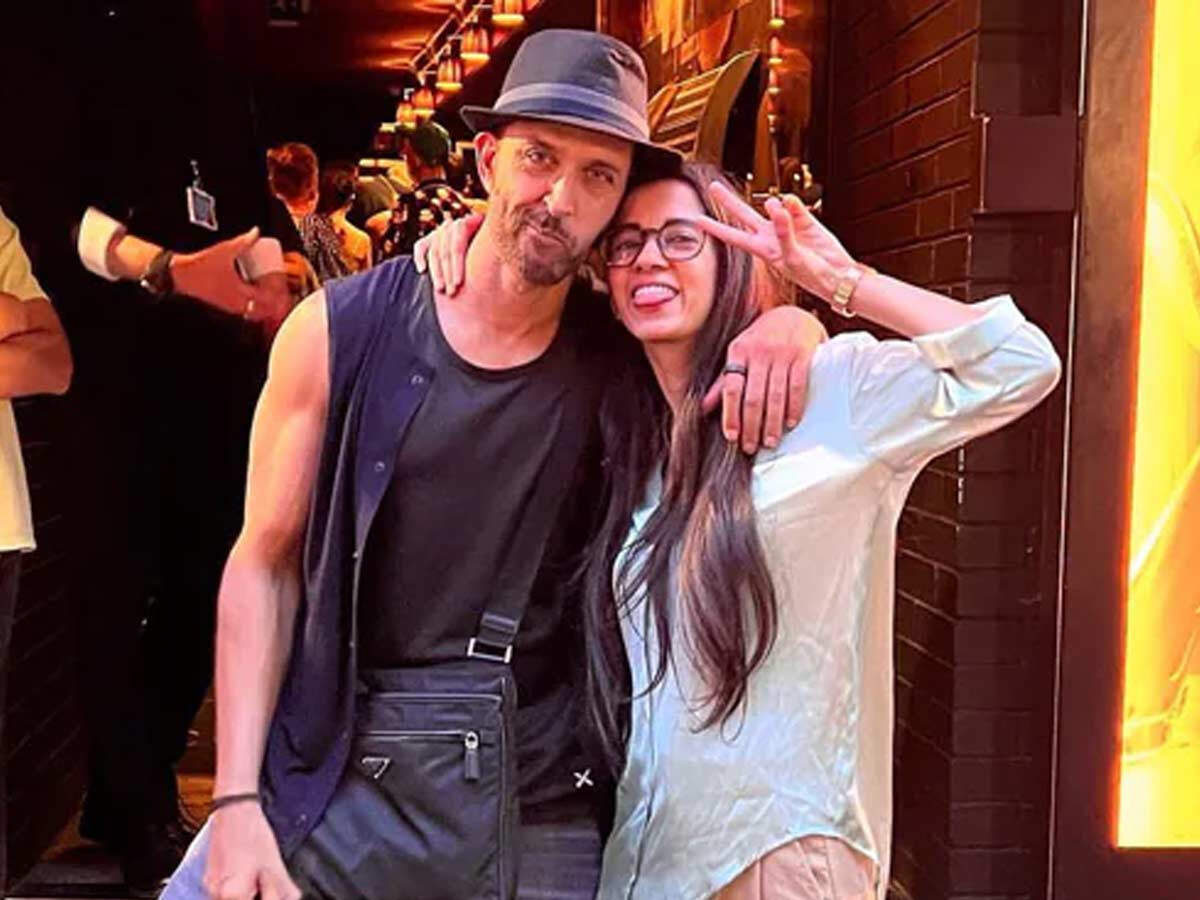 Hrithik Roshan and Saba Azad