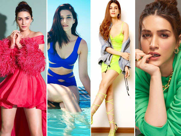 Birthday Special: 10 Times Kriti Sanon Added A Pop Of Colour To Her Stunning Fashion Statements