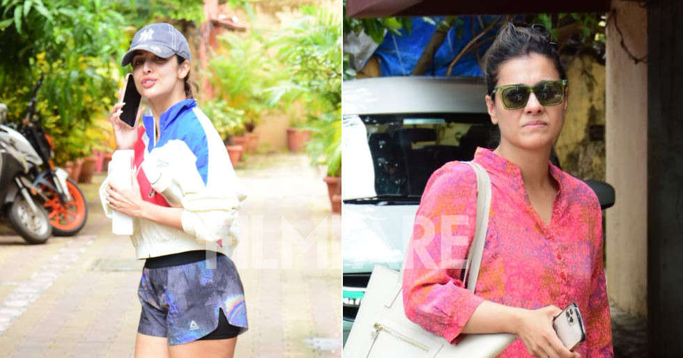 Kajol and Malaika Arora get clicked out and about in the city-Latestgrouplink