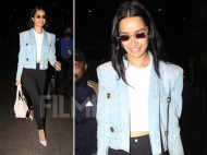 Shraddha Kapoor Looks Chic As She Returns From Filming For Luv Ranjan's Next. Check Out the Images.