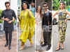 Varun Dhawan, Kiara Advani, Anil Kapoor and Neetu Kapoor snapped on the sets of a TV show