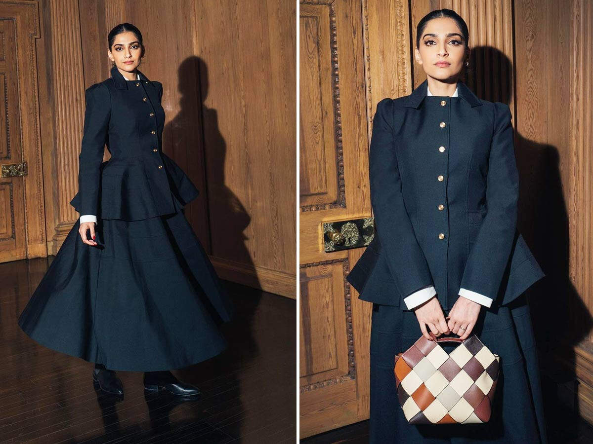 Poker straight hair is making a statement, from Sonam Kapoor Ahuja