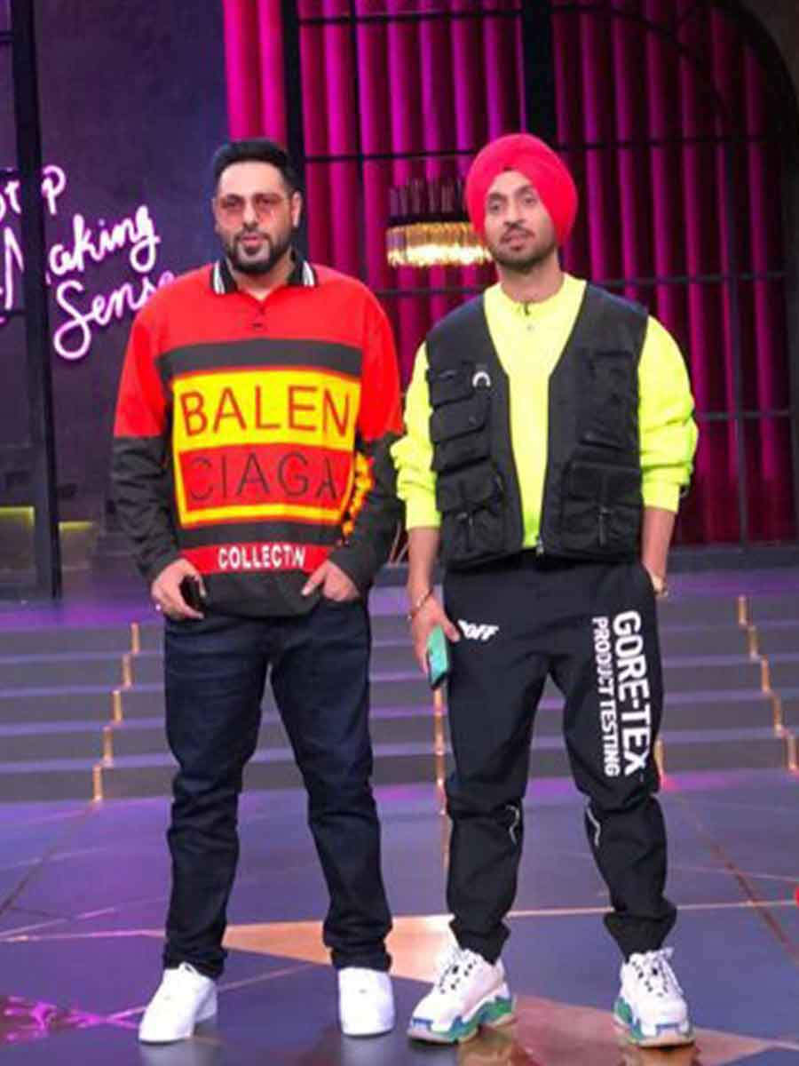 Koffee with Karan - Badshah and Diljit Dosanjh.