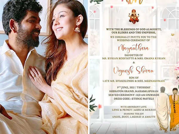 Updates about the wedding theme and more about Nayanthara and Vignesh Shivan's wedding!