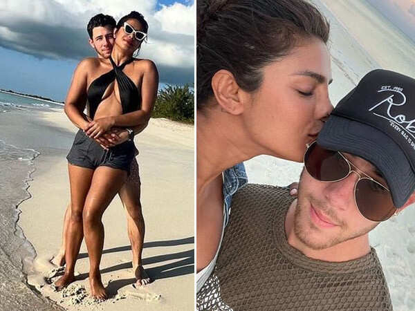 Priyanka Chopra and Nick Jonas are on a much-needed beach vacation. See  pics | Filmfare.com