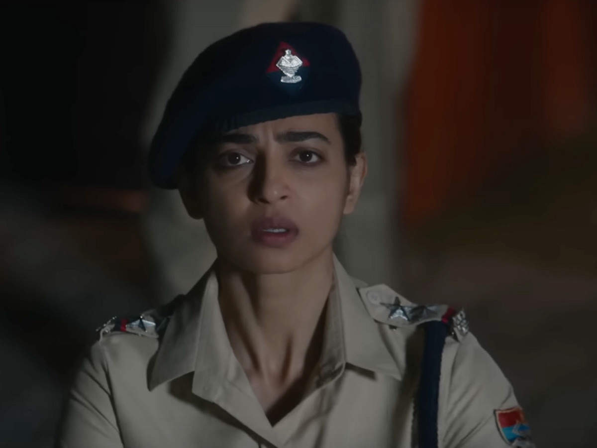 Radhika Apte as a police officer in Forensic.